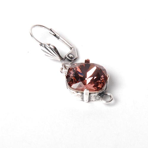 Blush Rose Earrings Step 1